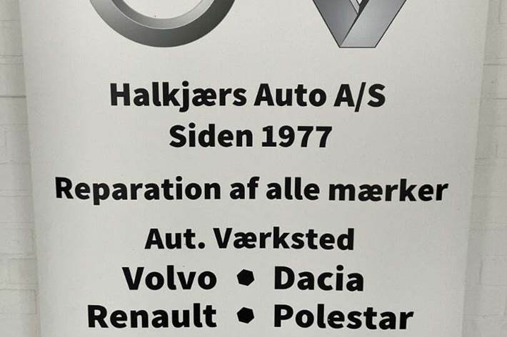 Sort Volvo V90 fra 2017