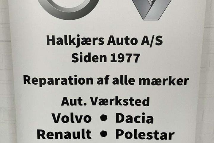 Sort Volvo V90 fra 2017