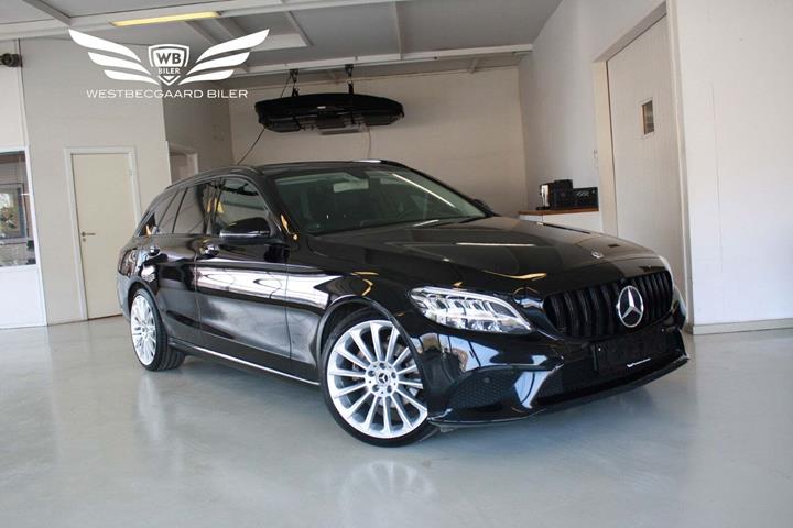 Sort Mercedes C220 d fra 2018