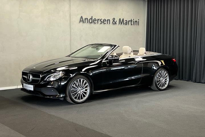 Sort Mercedes E200 fra 2018