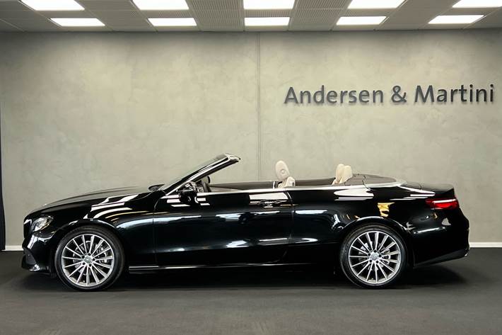 Sort Mercedes E200 fra 2018