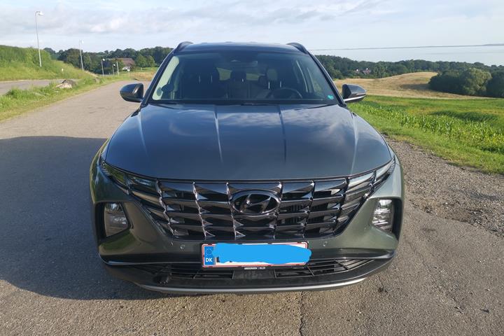 Grøn Hyundai Tucson fra 2021