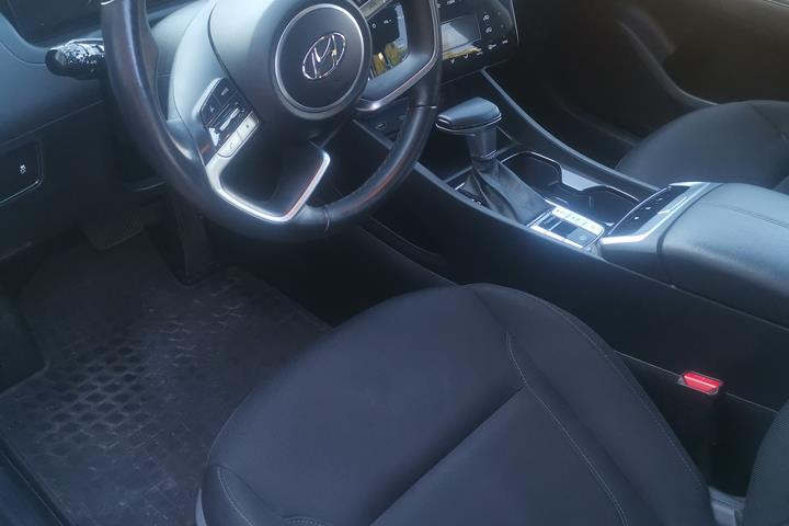 Grøn Hyundai Tucson fra 2021