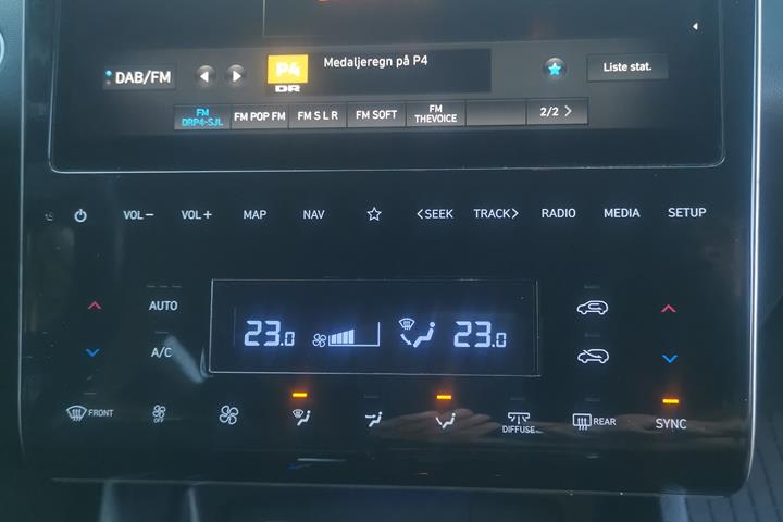 Grøn Hyundai Tucson fra 2021