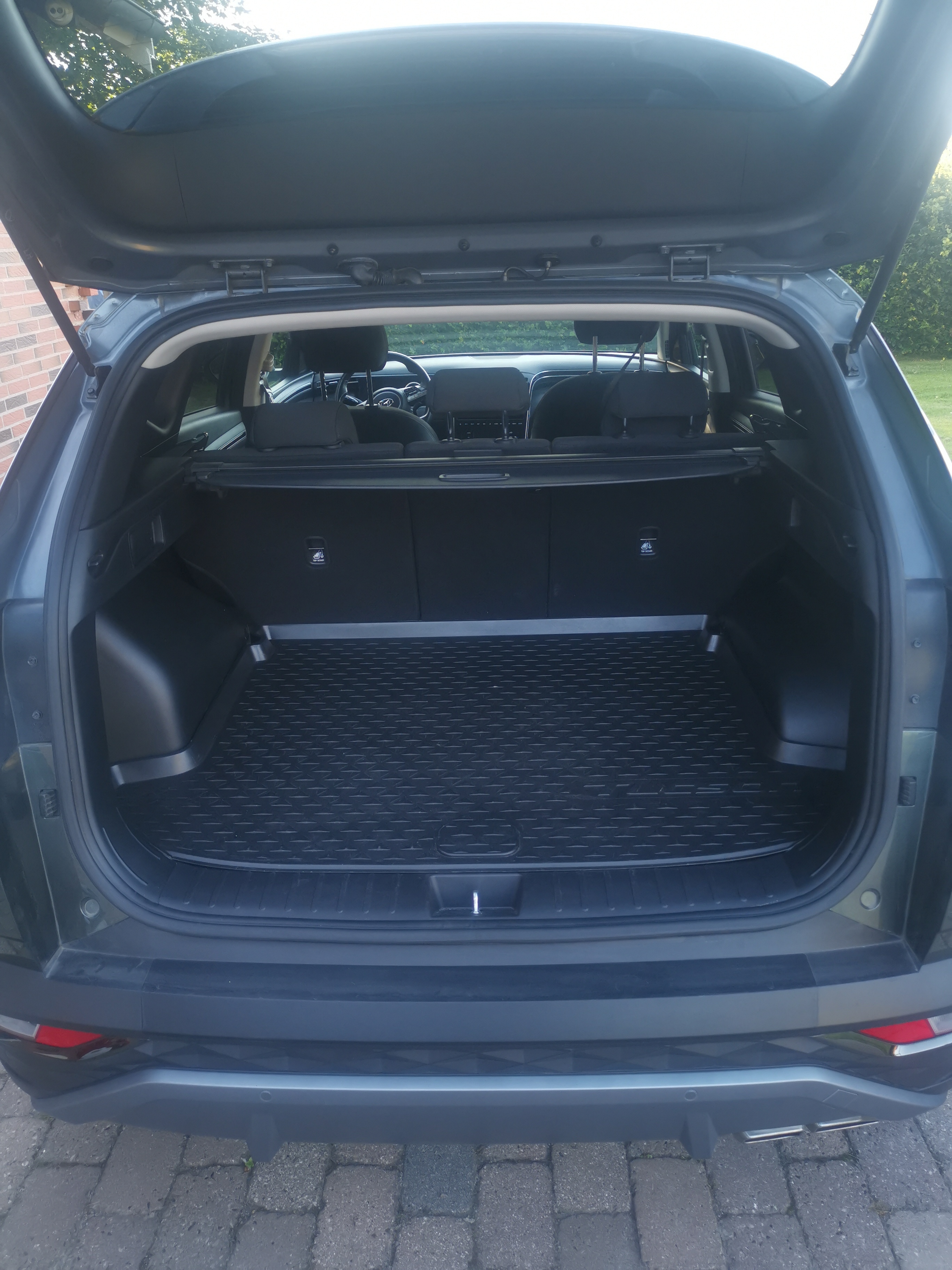 Grøn Hyundai Tucson fra 2021