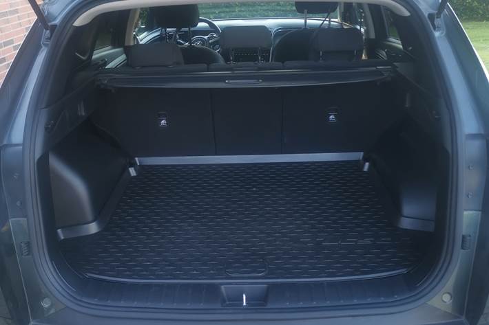 Grøn Hyundai Tucson fra 2021