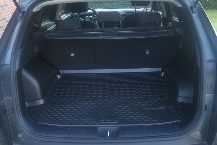Grøn Hyundai Tucson fra 2021