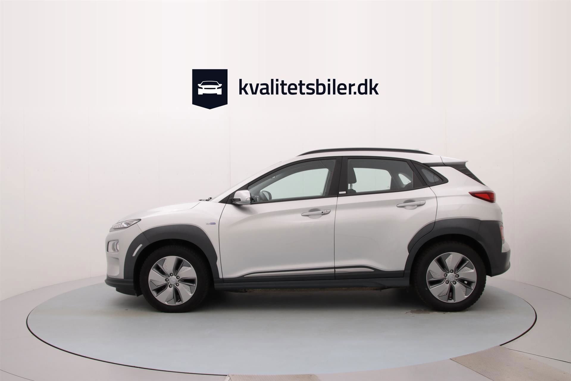 Sølv Hyundai Kona fra 2020