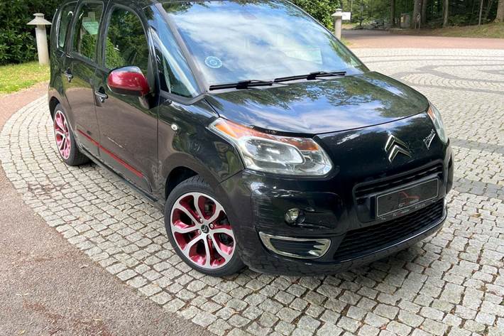 Sort Citroën C3 Picasso fra 2010 set udefra