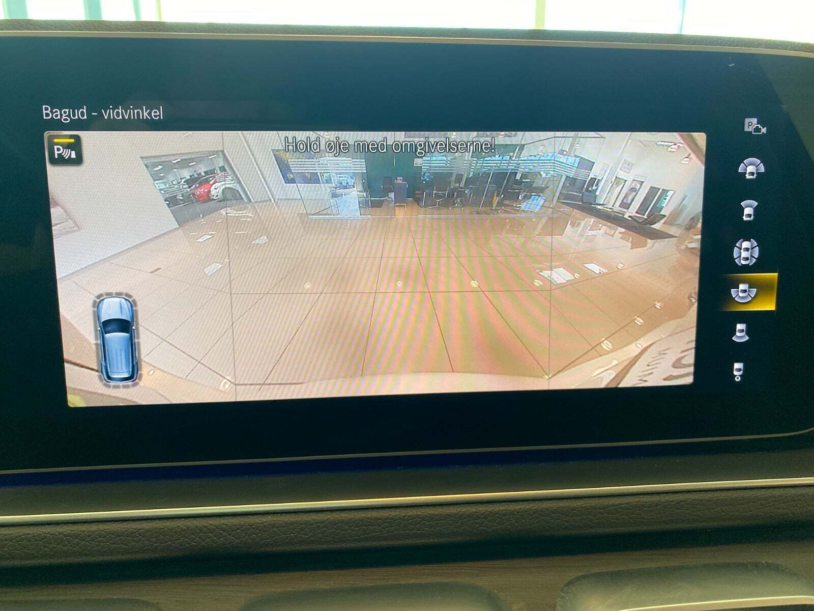 Hvid Mercedes GLE350 de fra 2021