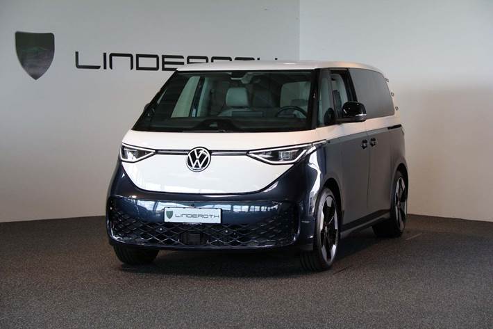 Blå VW ID.Buzz fra 2023