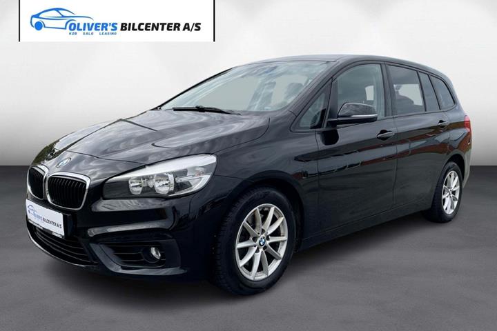 Sort BMW 218d fra 2017
