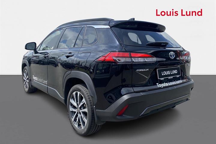 Sort Toyota Corolla Cross fra 2023 set udefra