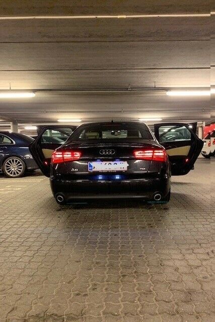 Sort Audi A6 fra 2011