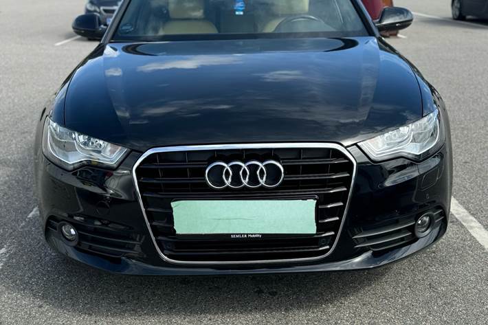 Sort Audi A6 fra 2011