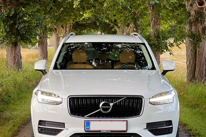 Hvid Volvo XC90 fra 2016