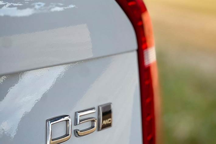 Hvid Volvo XC90 fra 2016