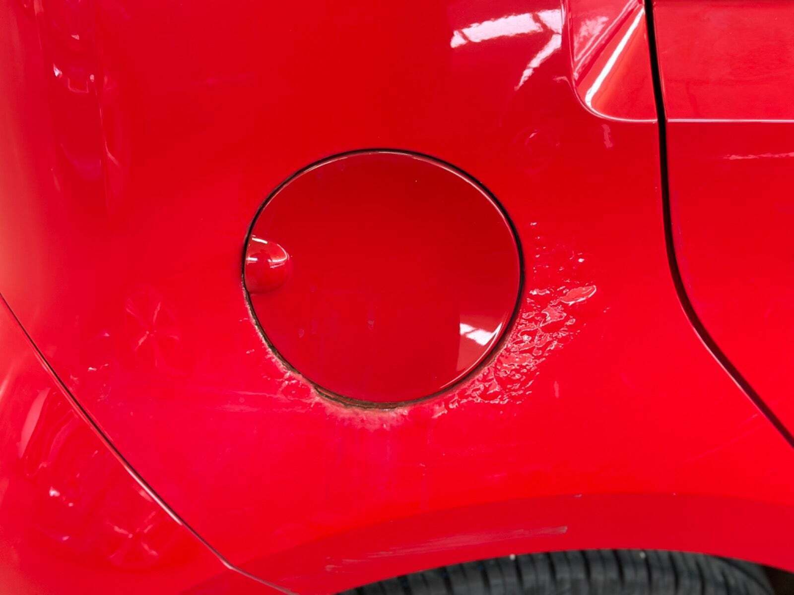 Rød Skoda Citigo fra 2015