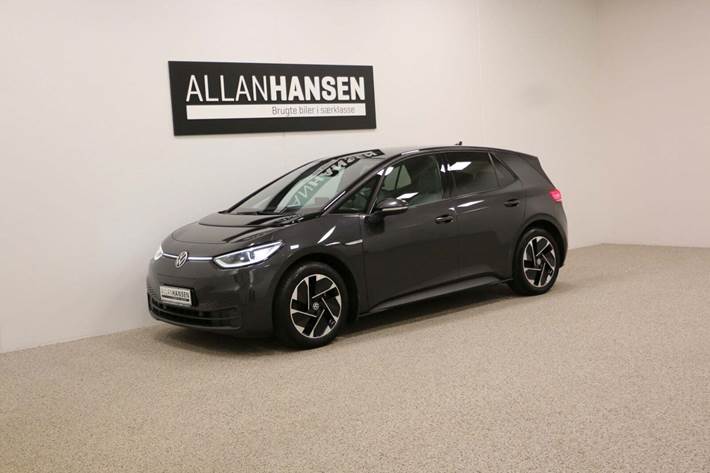 Grå VW ID.3 fra 2021