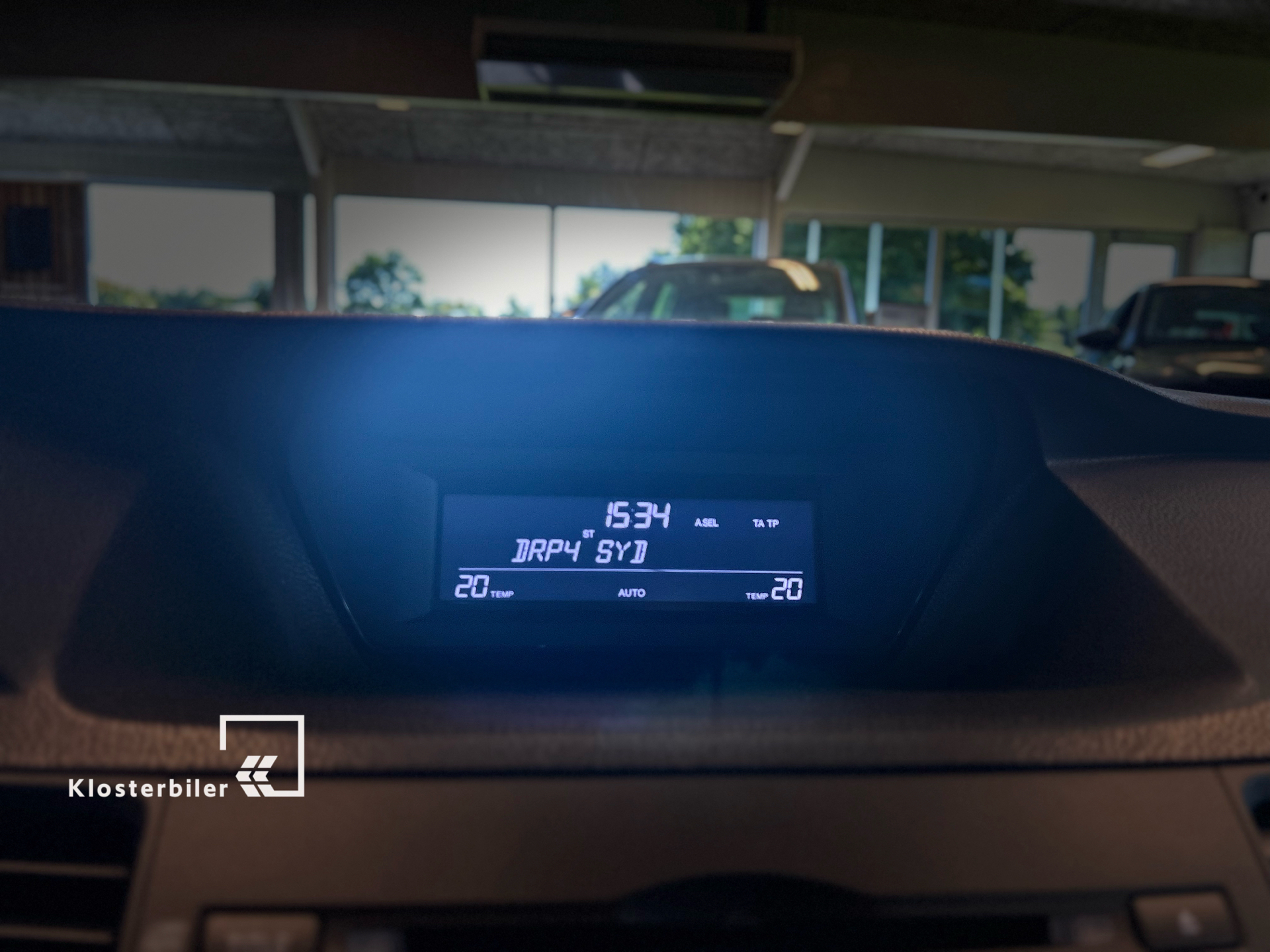 Grå Honda Accord fra 2009