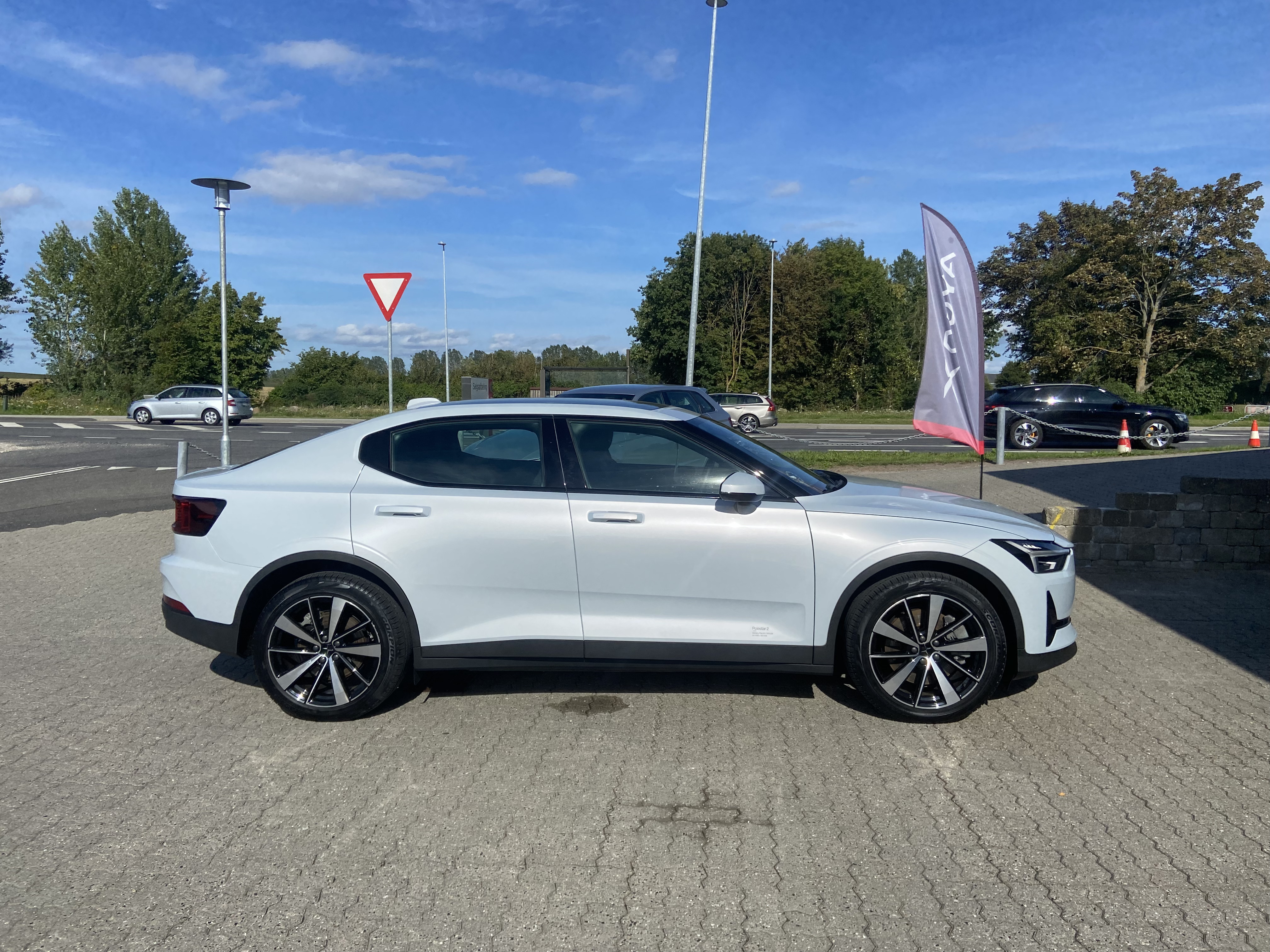 Grå Polestar 2 fra 2021