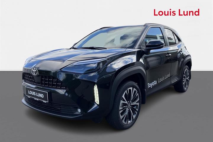 Sort Toyota Yaris Cross fra 2024 set udefra