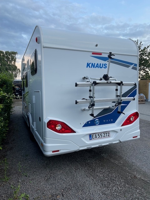 Hvid Fiat Knaus fra 2019