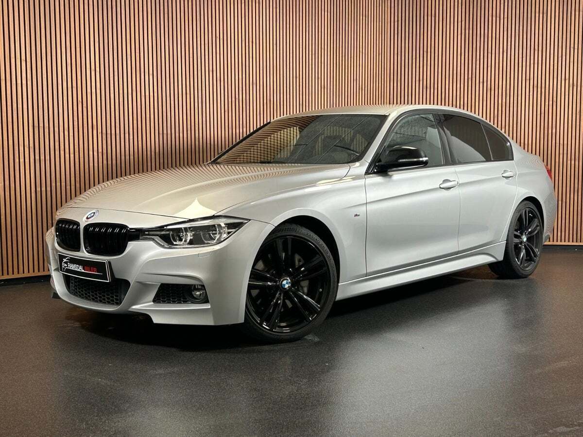 Sølv BMW 340i fra 2016