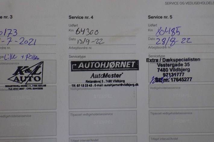 Sølv Volvo V40 fra 2018