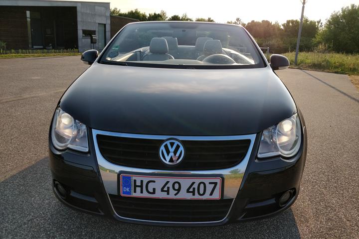 Sort VW Eos fra 2006