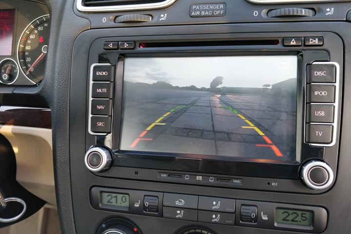 Sort VW Eos fra 2006