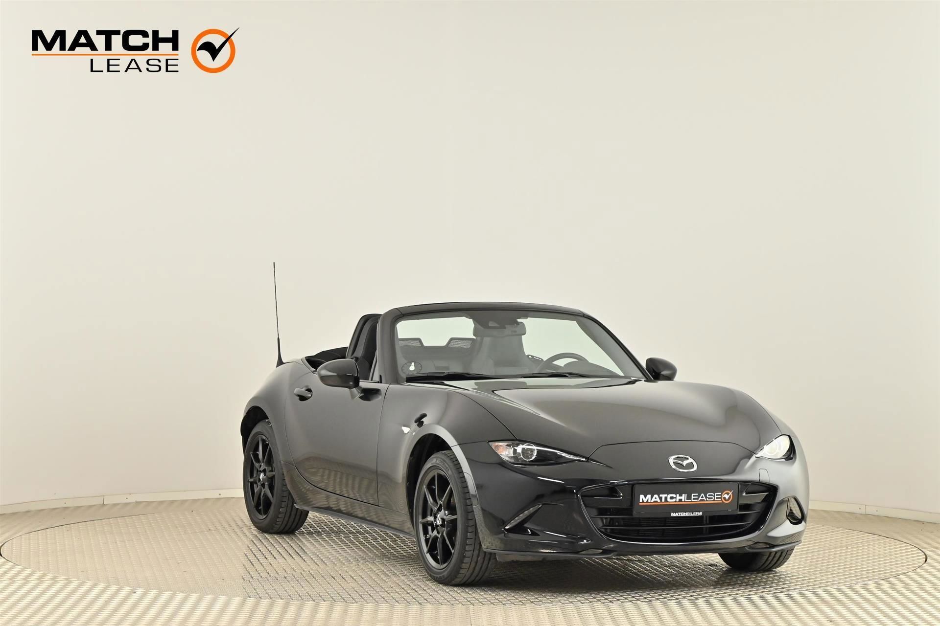 Sort Mazda MX-5 fra 2023 set udefra