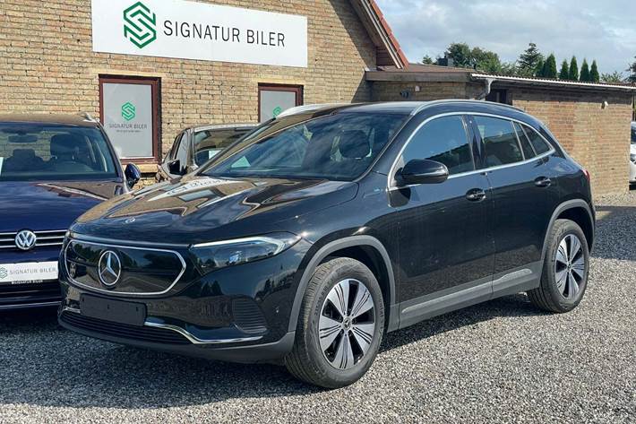 Sort Mercedes EQA250 fra 2022