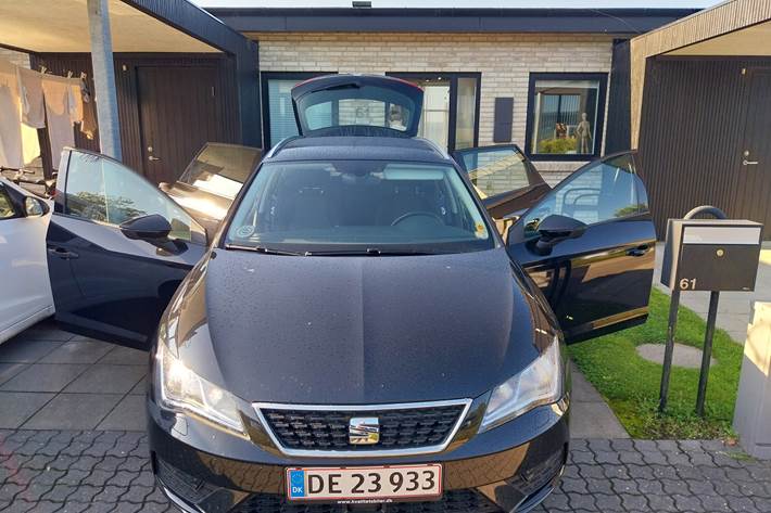 Sort Seat Leon fra 2019