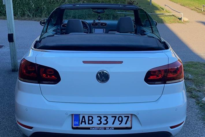 Hvid VW Golf fra 2012