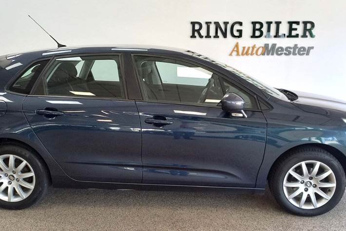 Blå Citroën C4 fra 2012