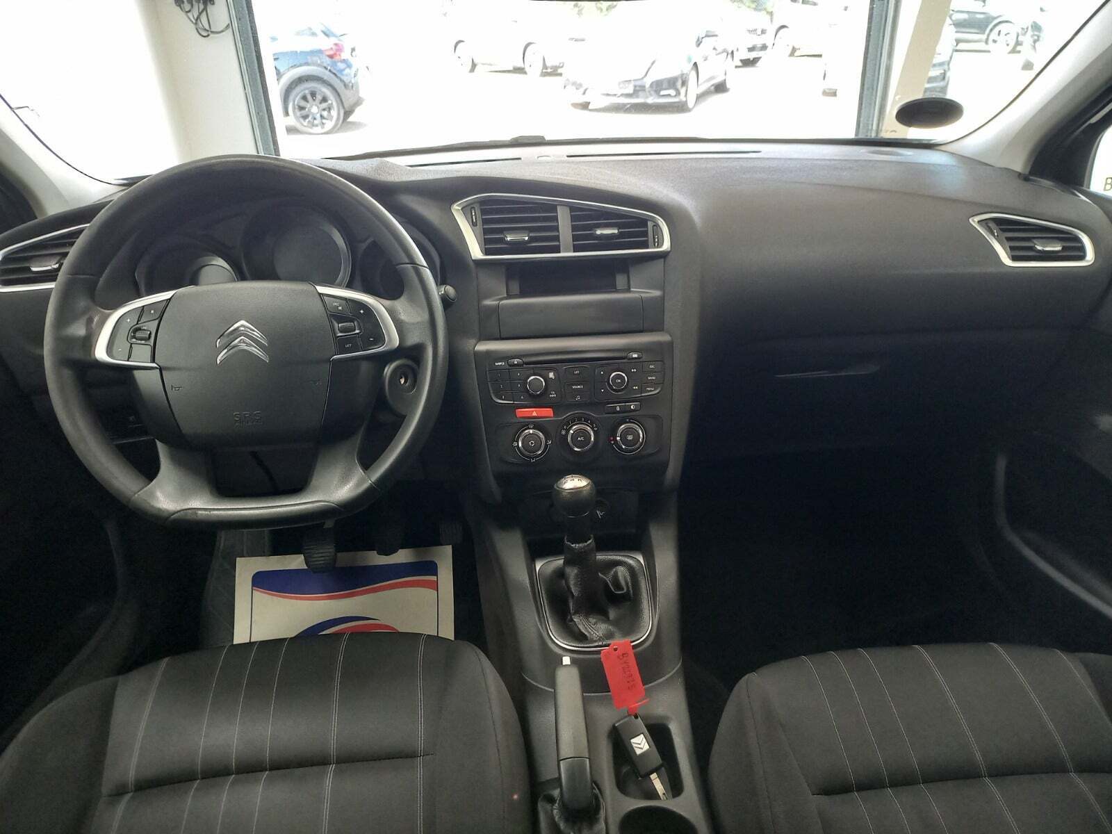 Blå Citroën C4 fra 2012