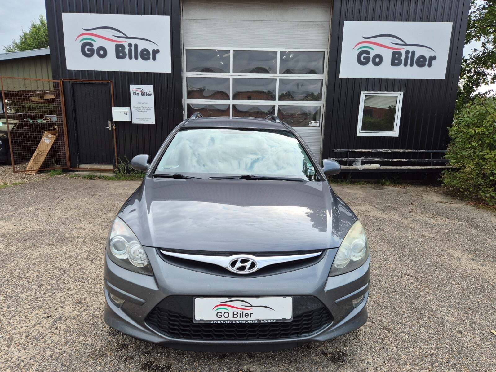 Grøn Hyundai i30 fra 2010