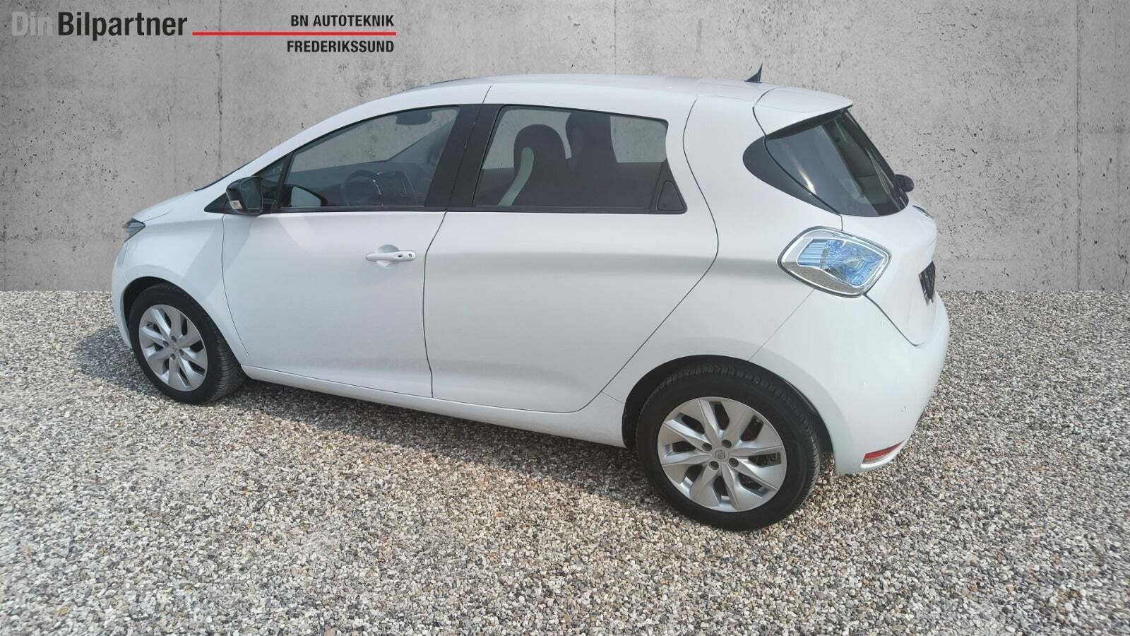 Hvid Renault Zoe fra 2016