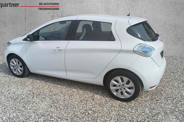 Hvid Renault Zoe fra 2016