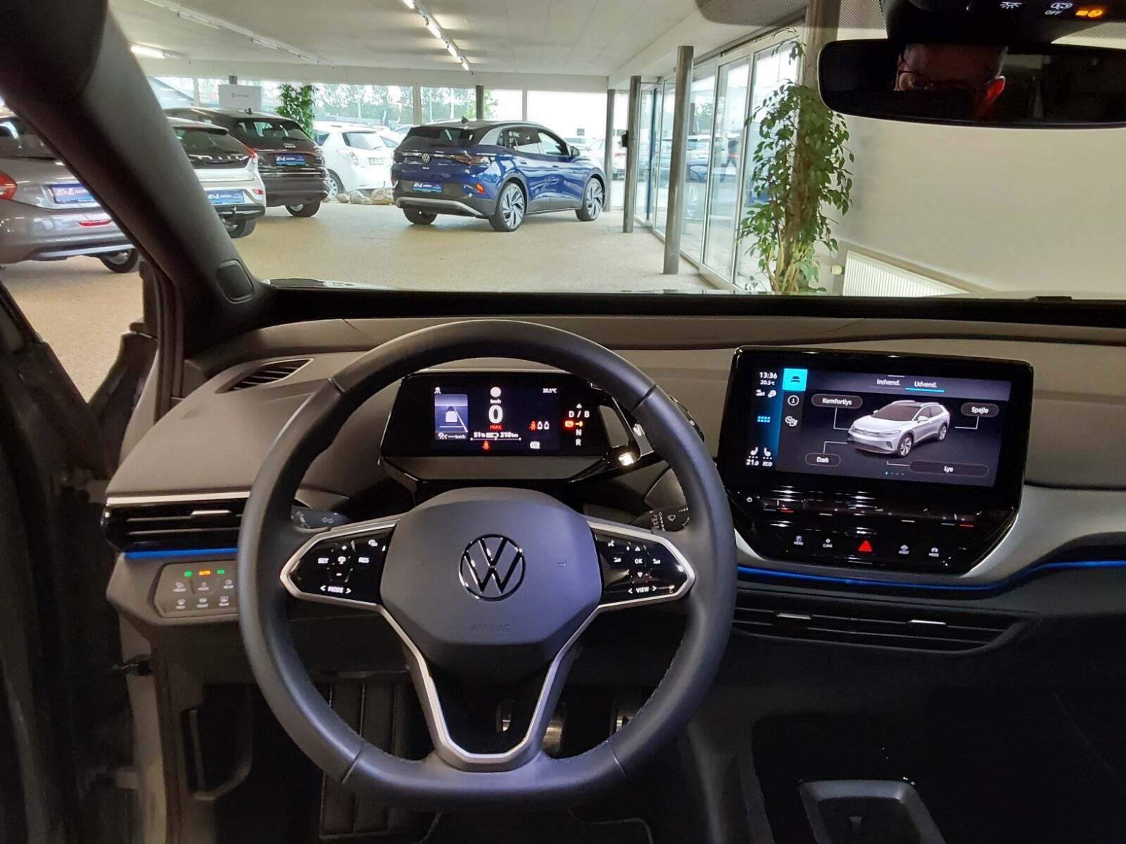 Grå VW ID.4 fra 2023