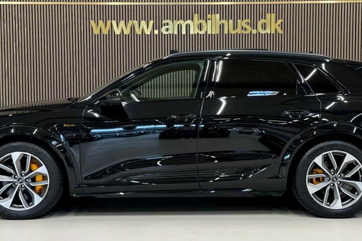 Sort Audi e-tron S fra 2022