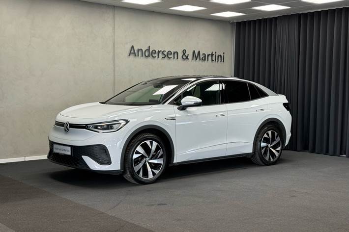 Hvid VW ID.5 fra 2022 set udefra