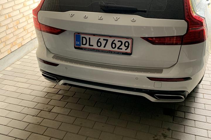 Hvid Volvo V60 fra 2019