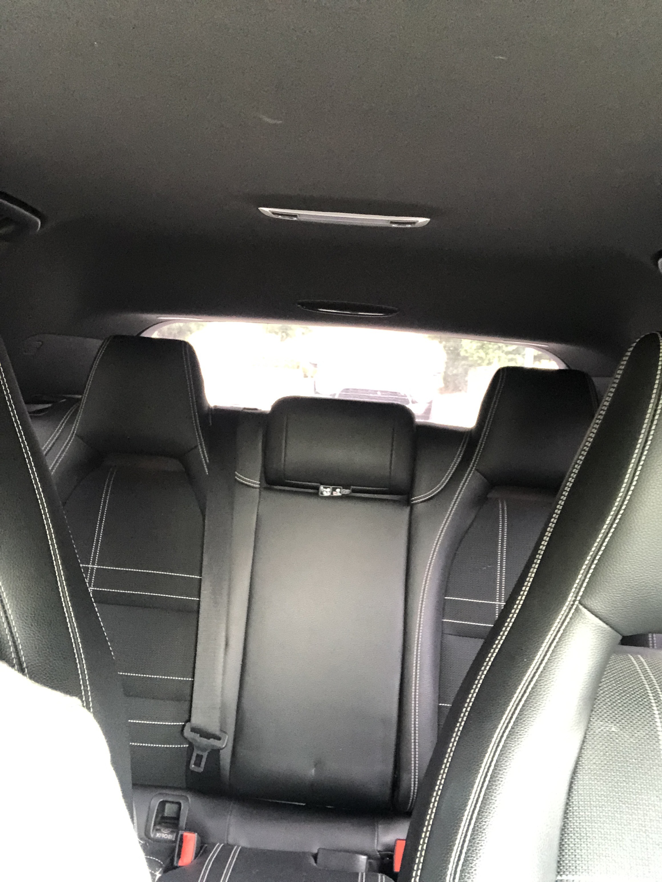 Sort Mercedes A-Klasse fra 2016