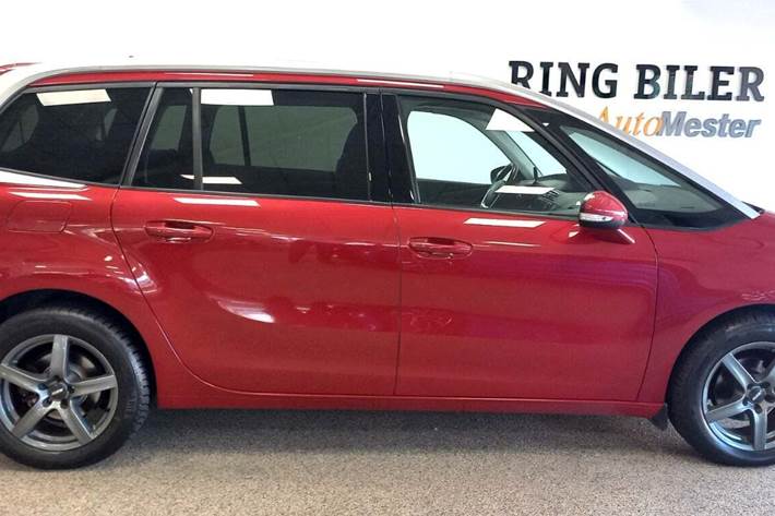 Rød Citroën Grand C4 Picasso fra 2018