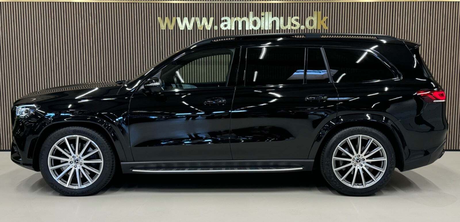 Sort Mercedes GLS400 d fra 2020