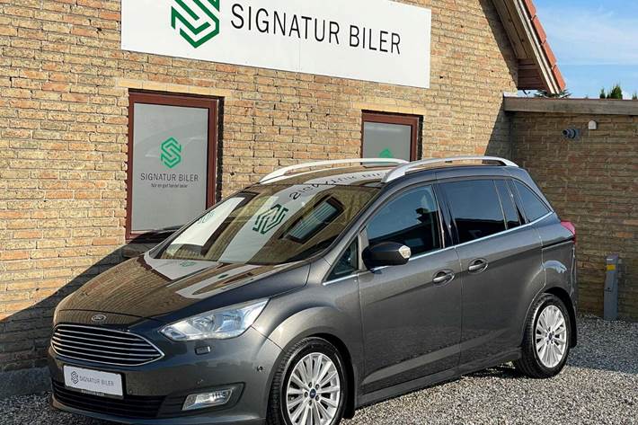 Grå Ford Grand C-Max fra 2017