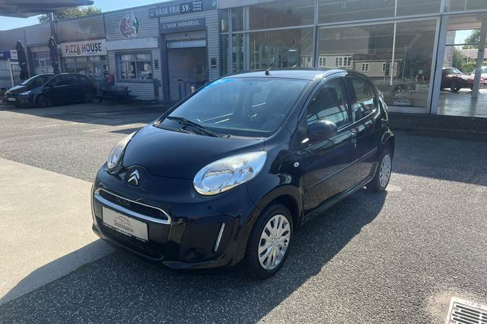 Sort Citroën C1 fra 2013 set udefra