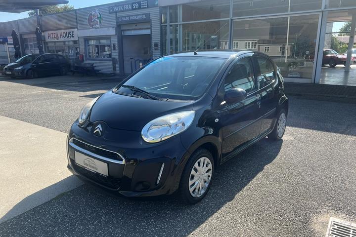 Sort Citroën C1 fra 2013 set udefra